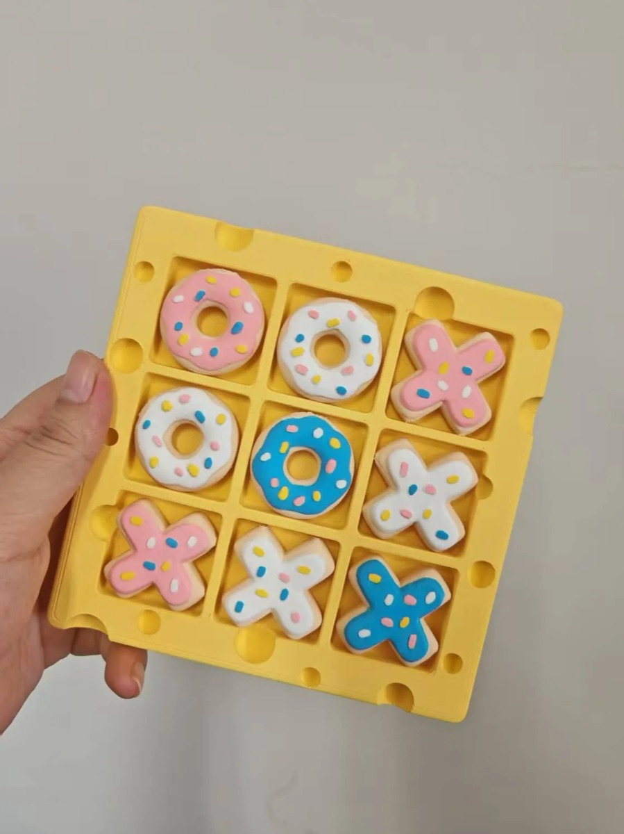 Jogo da velha donuts 3D